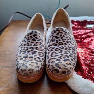 Toms Leopard Print Women's Flats